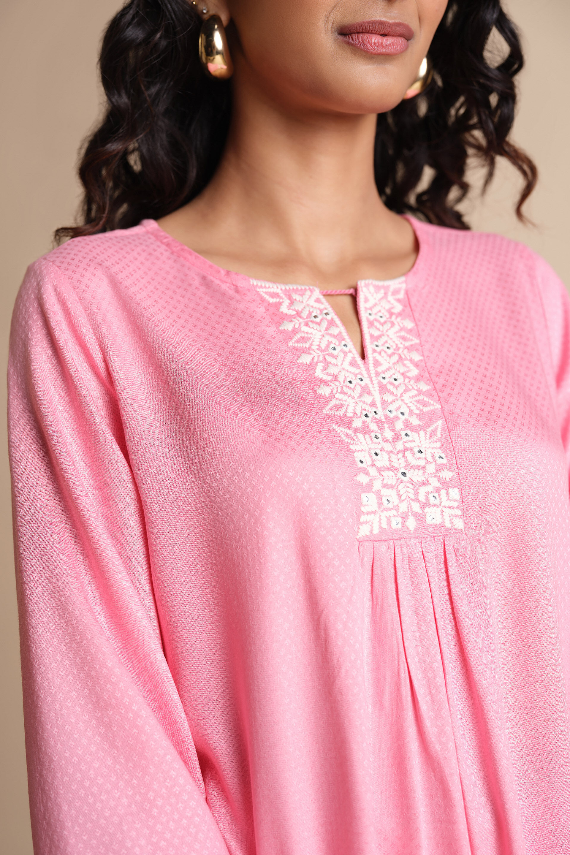 Khushnuma Top, Pink, image 5
